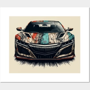 Honda NSX Posters and Art